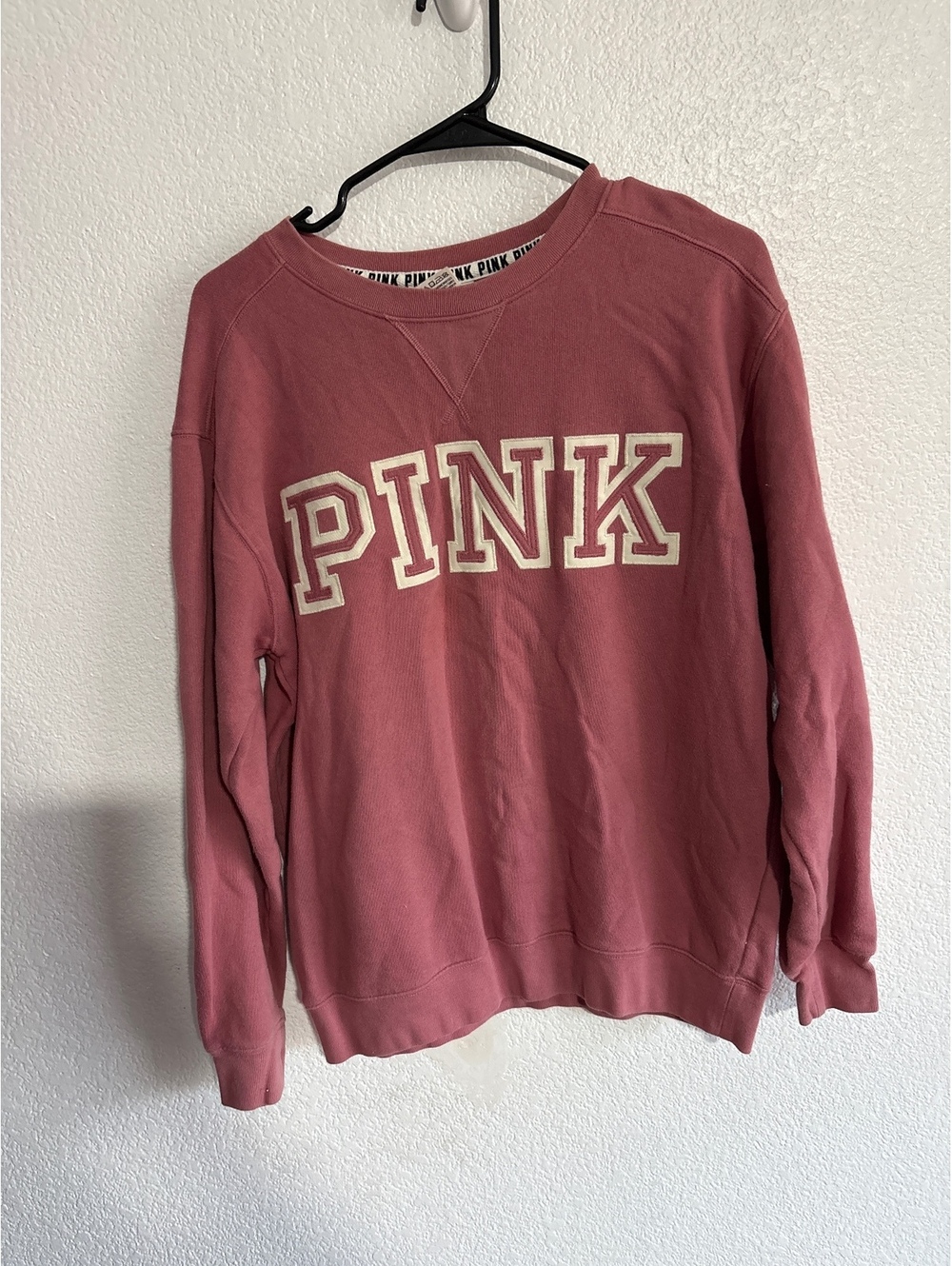 Victoria's Secret PINK Mauve Crewneck Sweatshirt Size Small